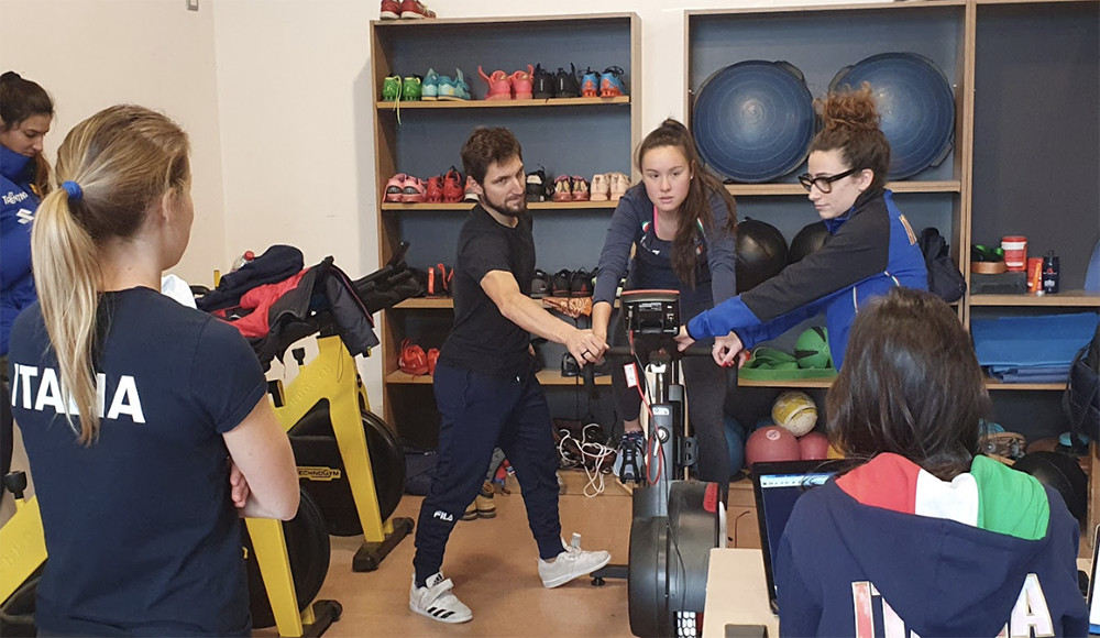 Short track, terminata la due giorni di test funzionali della Nazionale a Bormio
