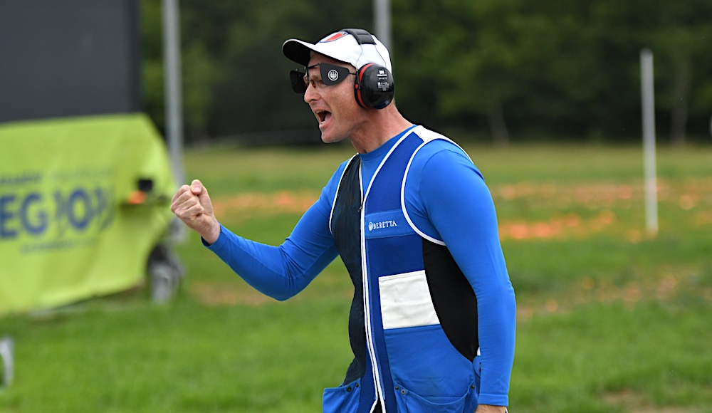Tiro a volo, Mauro De Filippis re del trap: oro e carta olimpica per l'Italia