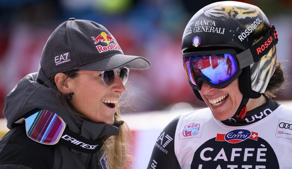 Doppietta Goggia-Brignone: dominio azzurro nella discesa di Crans-Montana