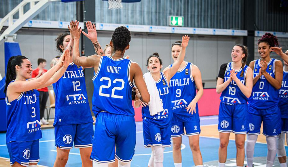 Europei: azzurre nel girone con Belgio, Rep. Ceca, Israele. In palio l'accesso al torneo preolimpico