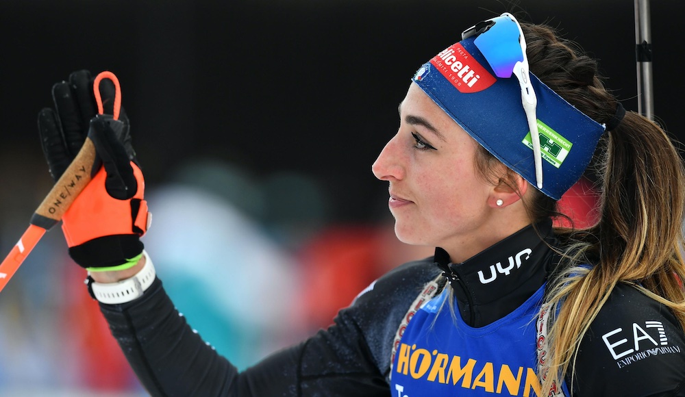 Terzo podio per Lisa Vittozzi a Ruhpolding: è seconda nella mass start