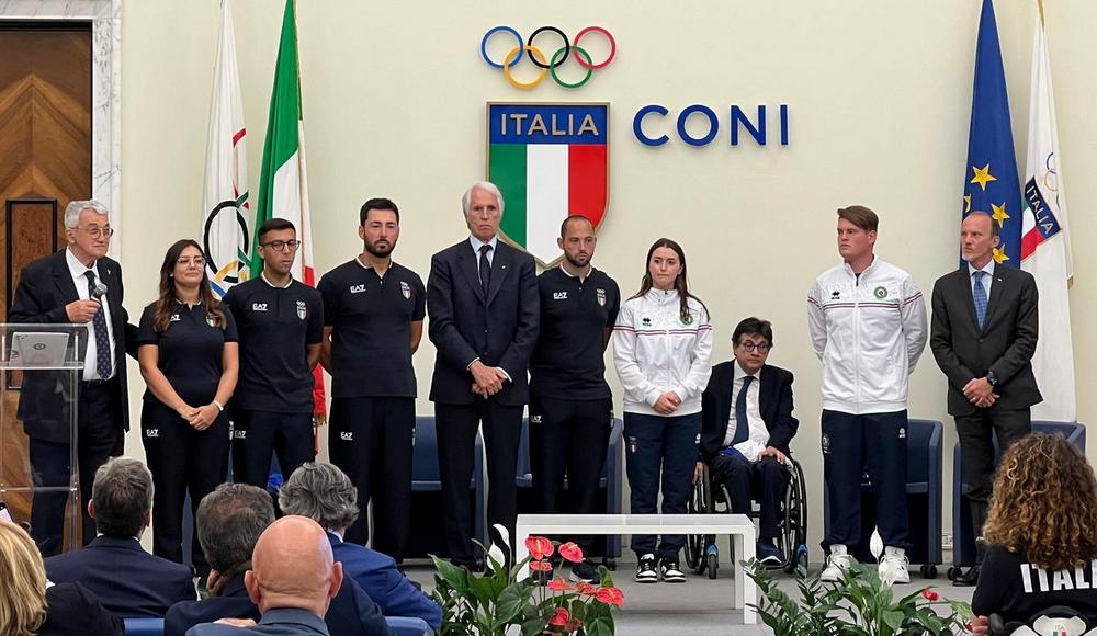 Scelti i quattro azzurri per l'Olimpiade: Nespoli, Musolesi, Paoli e Rebagliati pronti a volare a Parigi