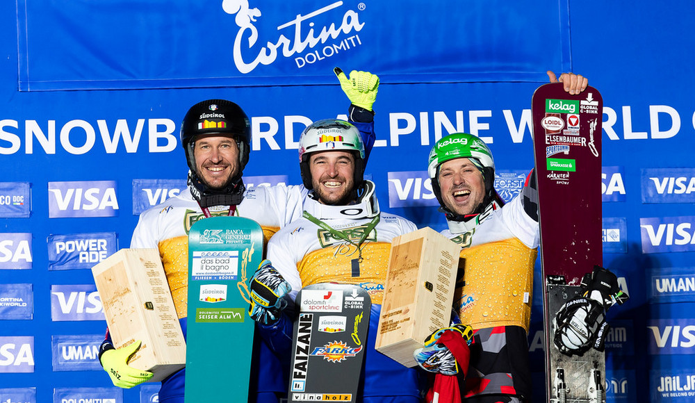 Coppa del Mondo: Bagozza trionfa davanti a March nel PGS maschile di Cortina, terza Coratti