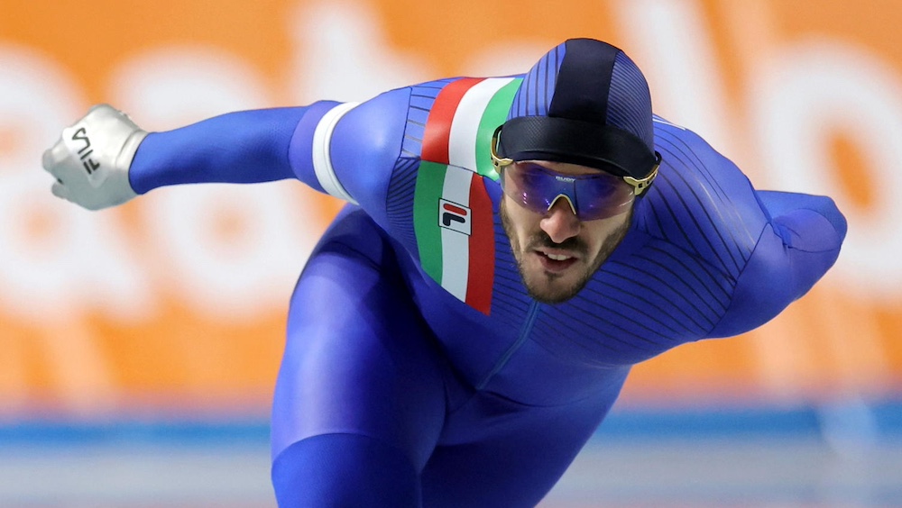Davide Ghiotto ancora sul podio dei 5.000 metri: azzurro secondo in Coppa del Mondo a Pechino