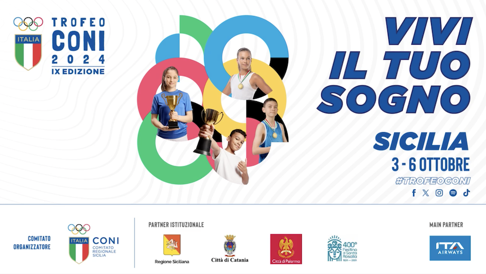 Everything is set for the Trofeo CONI Sicilia 2024: Mattarella at the Opening Ceremony, Olympic champions Fiamingo and Santuccio as torchbearers