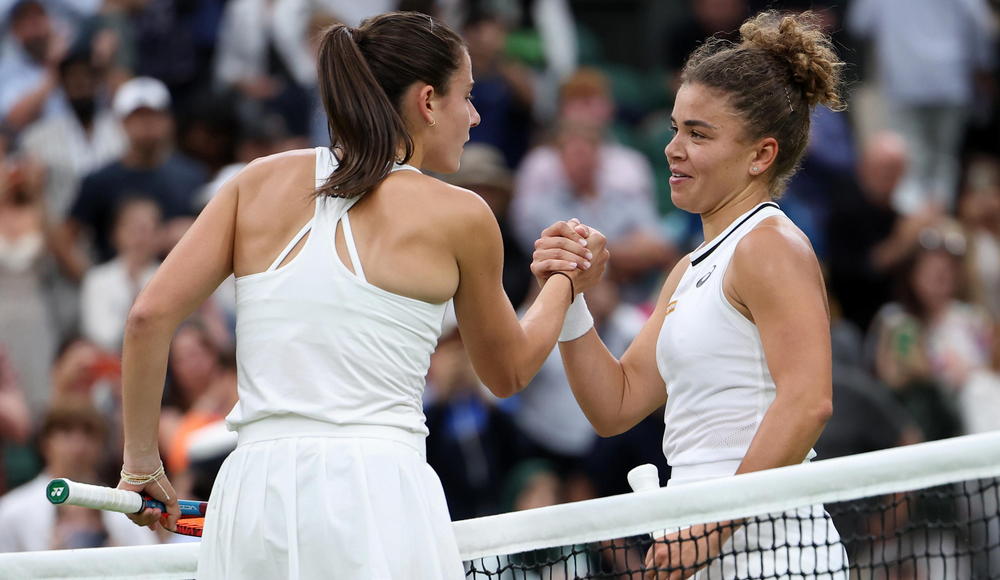 Jasmine Paolini nella storia: è la prima azzurra di sempre a raggiungere la semifinale a Wimbledon