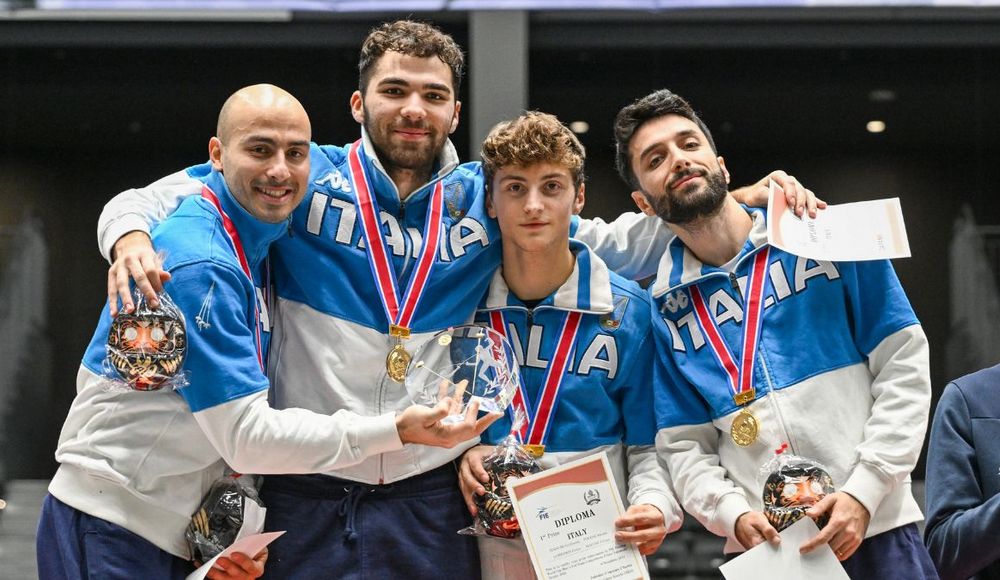 I fiorettisti azzurri sbancano Takasaki: secondo successo consecutivo in Coppa del Mondo