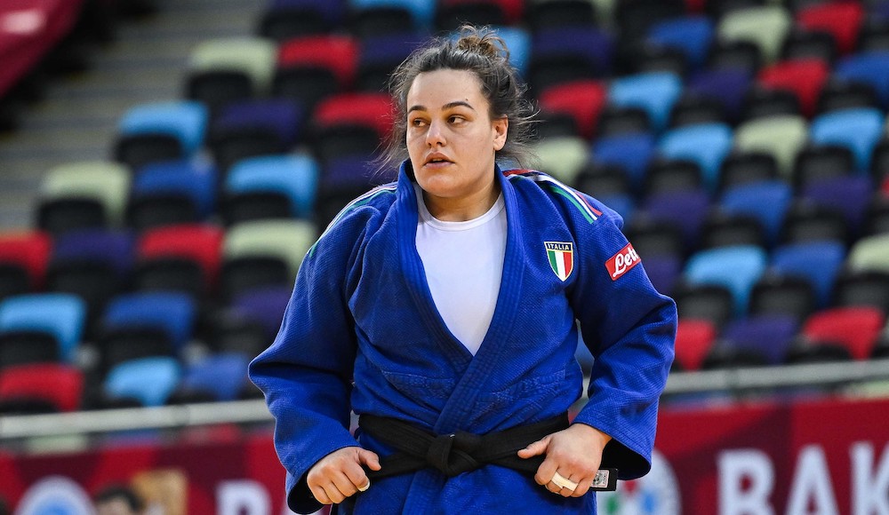 Baku Grand Slam:  second place and Olympic pass for Asya Tavano in the +78 kg category