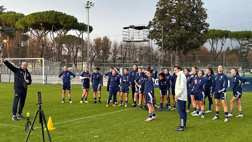 Calcio: archiviati i test della Nazionale femminile under 16 in raduno al CPO 'Giulio Onesti'