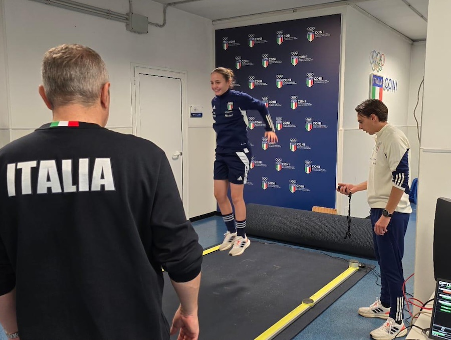 Test calcio femminile under 16 jump