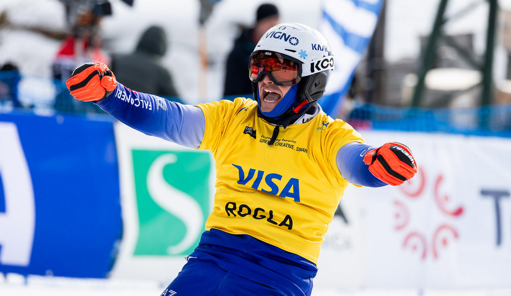 Coppa del Mondo: Maurizio Bormolini vince il PGS di Rogla, terzi Aaron March ed Elisa Caffont
