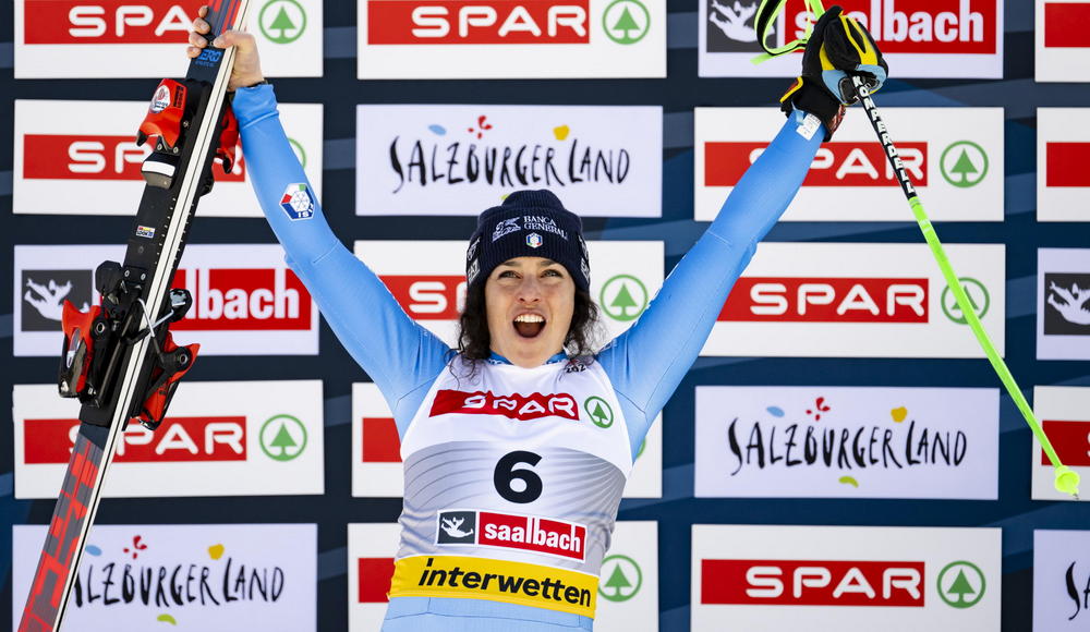 Mondiali: Federica Brignone vince l'argento a Saalbach e conquista il primo podio in super-G