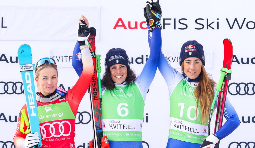 Coppa del Mondo: Brignone conquista il super-G conclusivo del trittico di Kvitfjell, sul podio anche Goggia