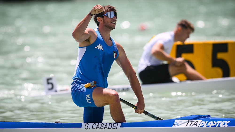 Gabriele Casadei stappa la Coppa del Mondo con il secondo posto nel C1 1000 di Szeged