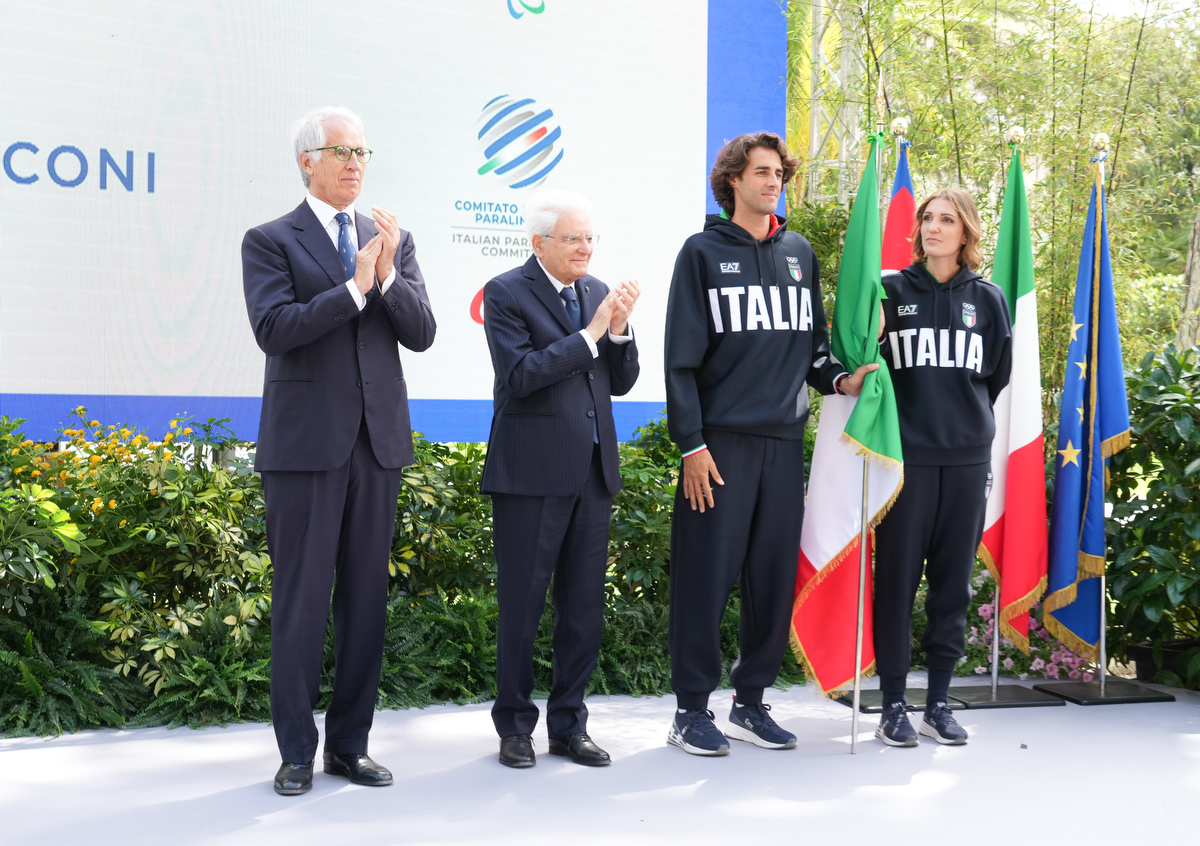 Malagò: "grazie Presidente Mattarella per aver sottolineato importanza sport per il Paese. A Parigi 2024 confermato orgoglio Italia Team"