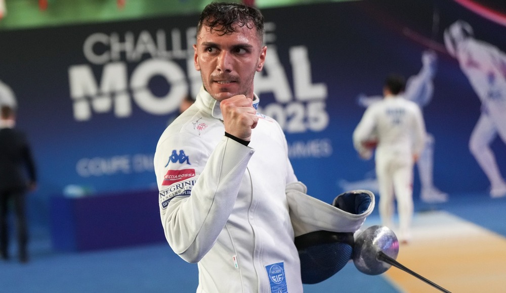 Spada, Challenge Monal: Di Veroli conclude terzo nel closing di Coppa del Mondo a Saint-Maur