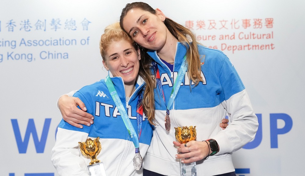 Fioretto: Sinigalia seconda nella tappa di Coppa del Mondo ad Hong Kong, sul podio anche Batini