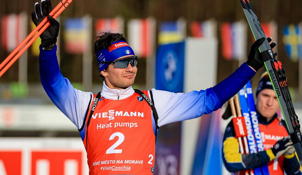 Inseguimento: Giacomel termina secondo a Nové Město e conquista il quinto podio di fila in Coppa del Mondo