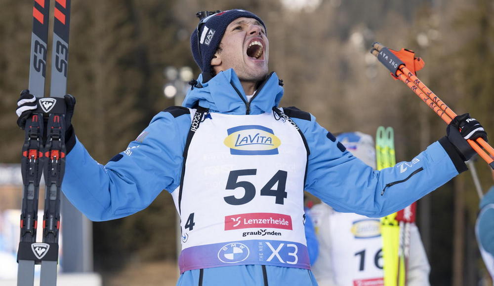 Tommaso Giacomel si tinge d'argento nella 20 km di Lenzerheide: primo podio individuale ai Mondiali