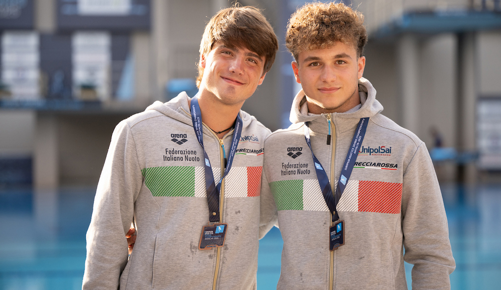 Europei di Antalya: Riccardo Giovannini e Simone Conte di bronzo nel sincro maschile da 10 metri
