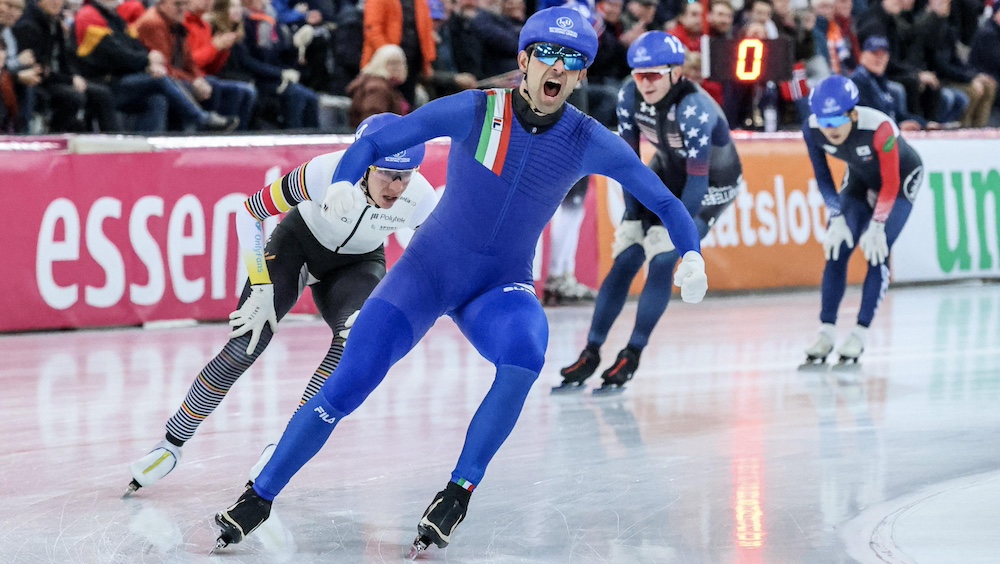  La Nazionale rompe il ghiaccio in Coppa del Mondo: Giovannini trionfa nella mass start di Calgary 