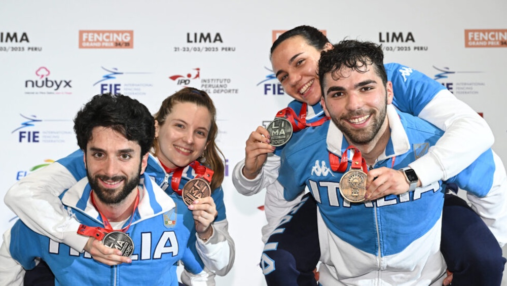 Fioretto: Macchi vince il Grand Prix di Lima, secondo Bianchi. Cristino e Favaretto sul podio femminile