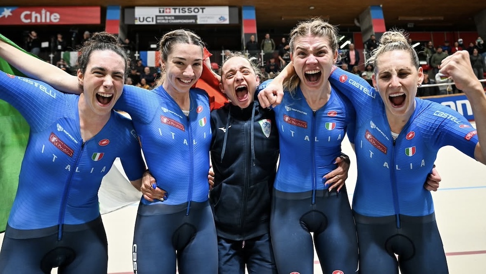 Mondiali di Santiago del Cile: l’Italia trionfa nell’inseguimento femminile