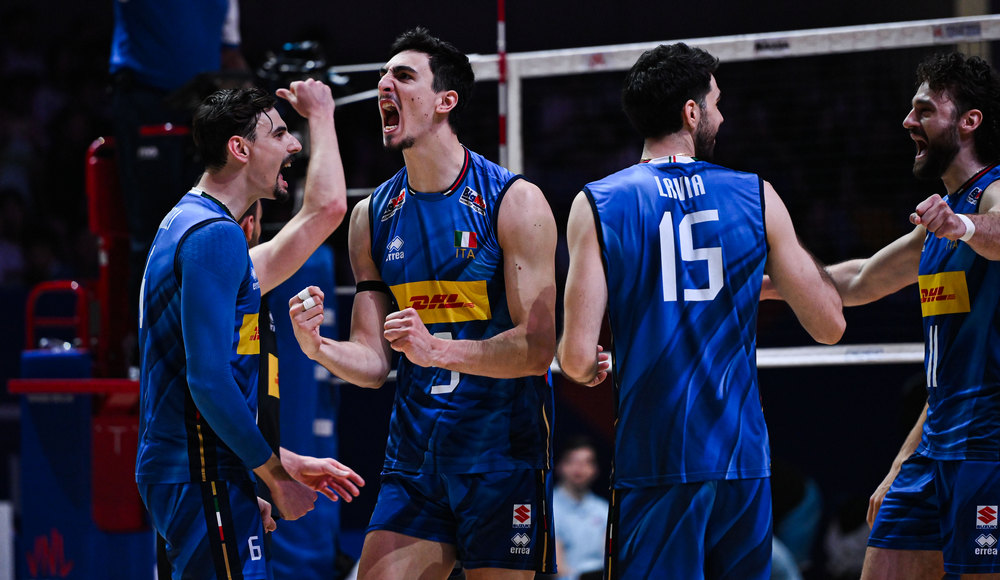 Nations League, l'Italia si impone in quattro set sulla Slovenia: storica finale per gli azzurri a Ningbo
