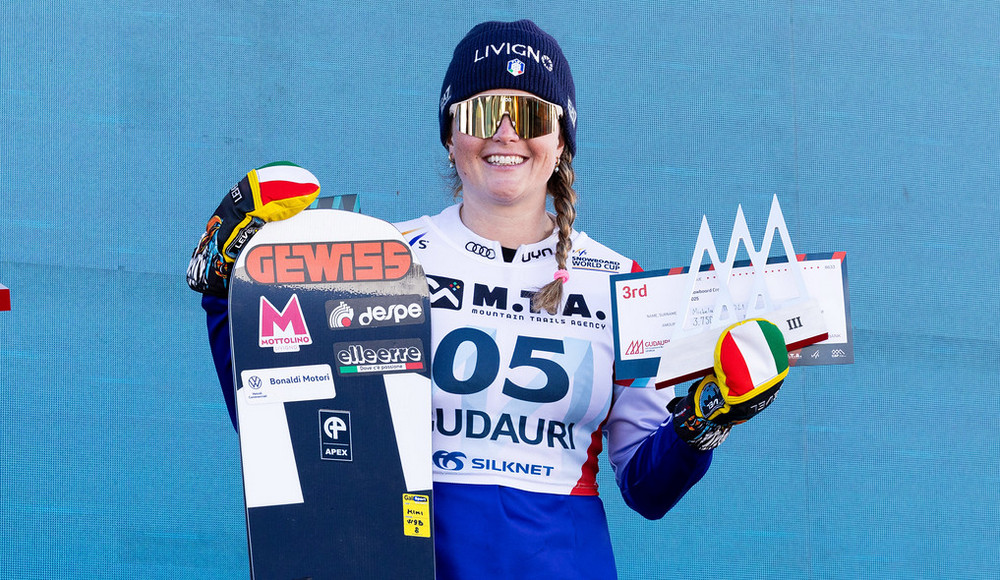 Cross, Michela Moioli è terza in gara-1 a Gudauri: secondo podio stagionale in Coppa del Mondo