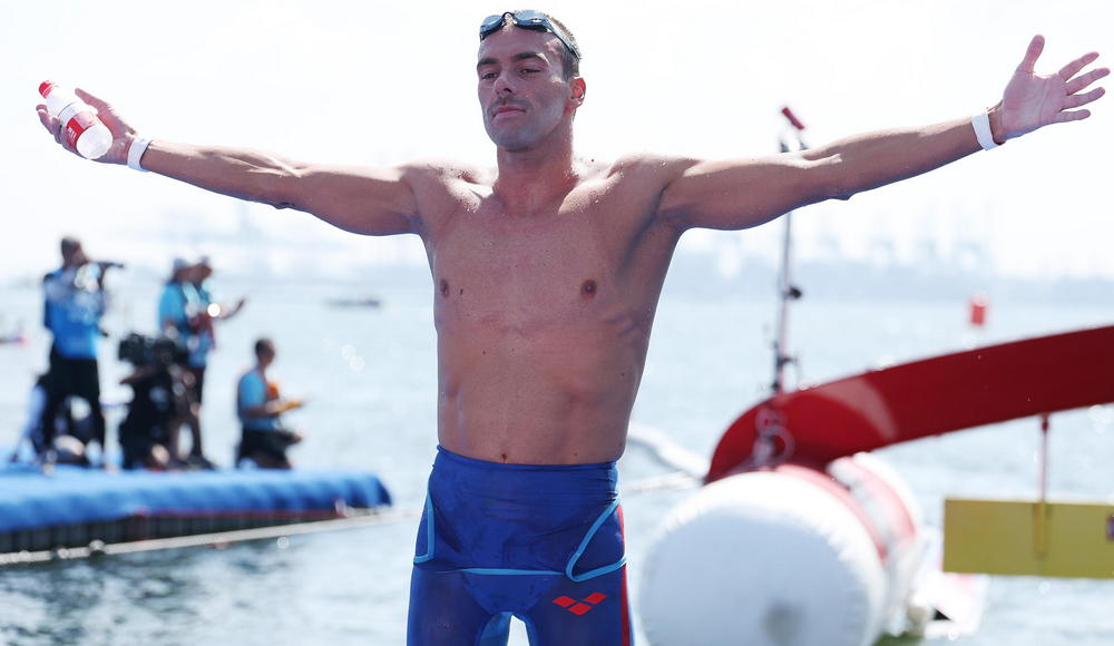 Mondiali: Gregorio Paltrinieri e Ginevra Taddeucci d'argento nelle 10 km di apertura a Singapore