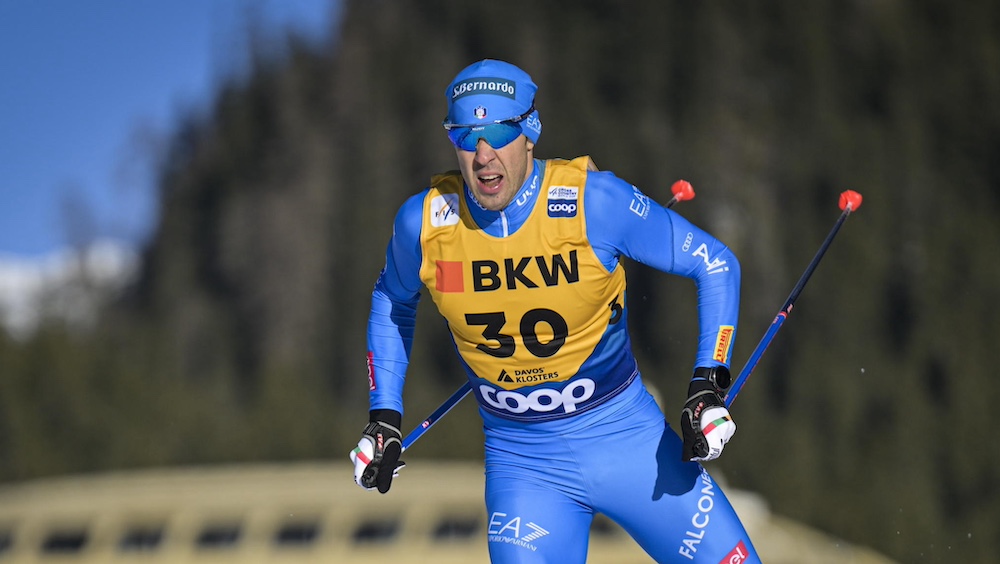  Coppa del Mondo, Federico Pellegrino termina in seconda posizione la sprint skating di Davos 