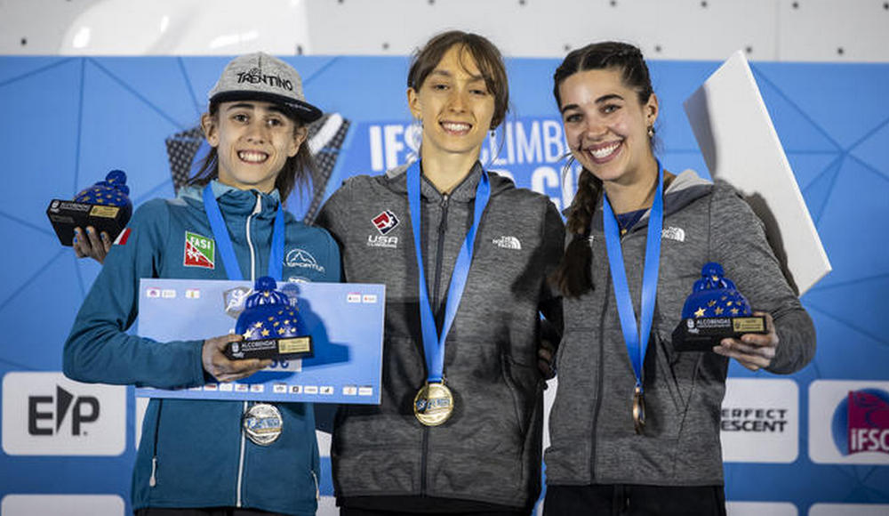 Lead, Laura Rogora di nuovo sul podio in Coppa del Mondo: secondo posto nella tappa di Madrid