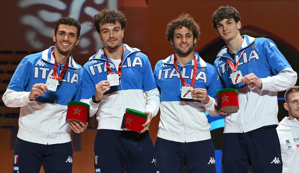 Coppa del Mondo di spada: azzurri secondi nella gara a squadre di Marrakech