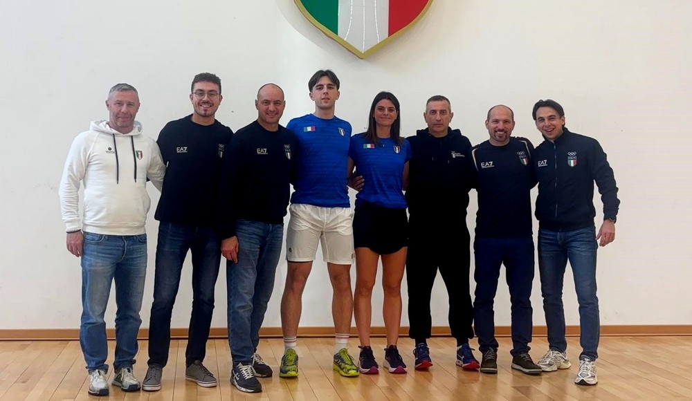 Squash: due azzurri della Nazionale sottoposti a due giornate di test funzionali al CPO di Roma
