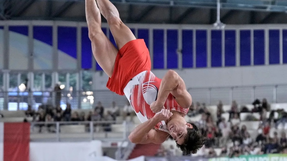 Coppa del Mondo: Niccolò Vannucchi sul gradino più basso del podio anche nel volteggio a Cottbus