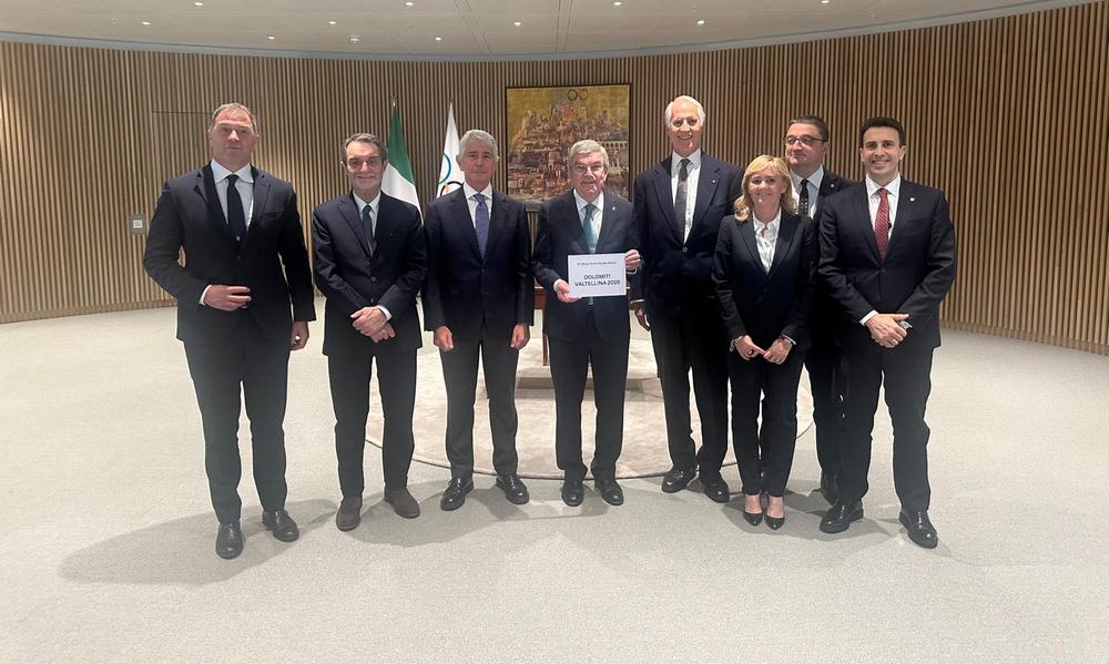 Il CIO assegna a Dolomiti Valtellina i Giochi Olimpici Giovanili Invernali 2028. Malagò: "giornata storica per lo sport italiano"