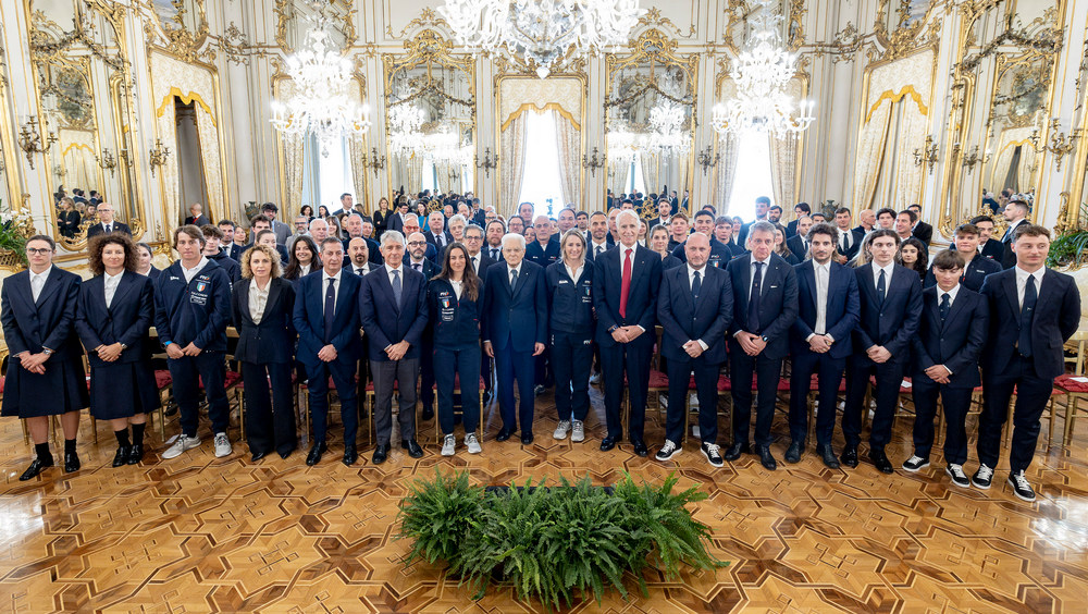 La vela italiana ricevuta al Quirinale. Mattarella celebra i successi azzurri: "C'è un profondo legame tra l'Italia, il mare e la vela"