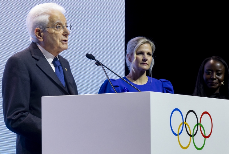 Il 12 maggio il Presidente Mattarella riceverà il Collare Olimpico dalla Presidente del CIO Coventry