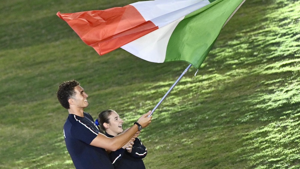 Taranto 2026 comes to an end: record-breaking Italia Team represented at the Iacovone Stadium by flagbearers Andreoli and Condemi