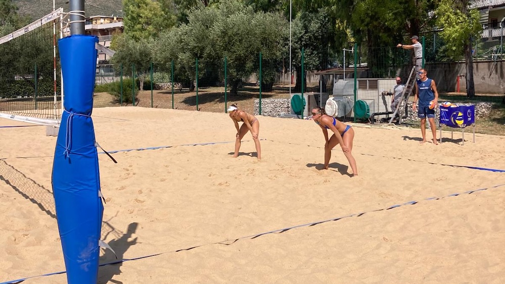 Beach volley: Valentina Gottardi e Reka Orsi Toth sottoposte a test al CPO di Formia