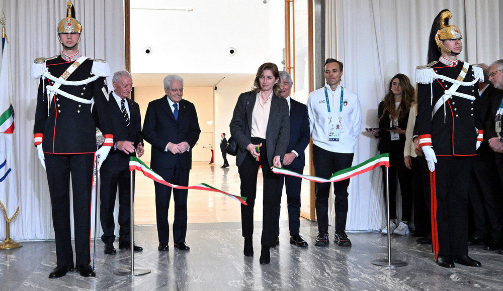 Il Presidente Mattarella inaugura Casa Italia Milano: "Un luogo che esprime la quintessenza del Paese”