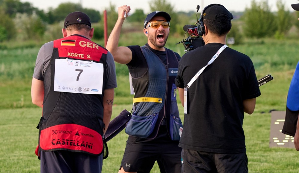Coppa del Mondo di skeet: Rossetti trionfa nella tappa di Almaty, terza Bartolomei al femminile
