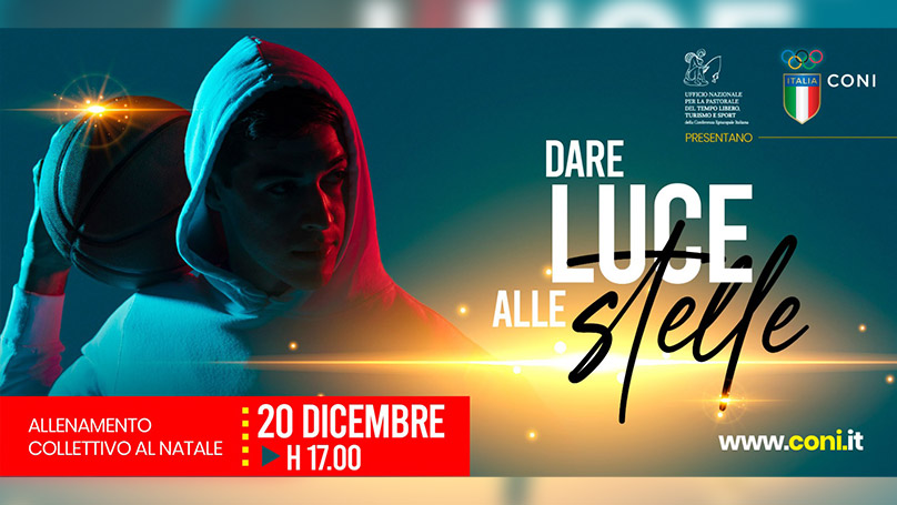 "Dare luce alle stelle", lunedì il Natale degli Sportivi 2021 in diretta streaming sul sito CONI dalle ore 17