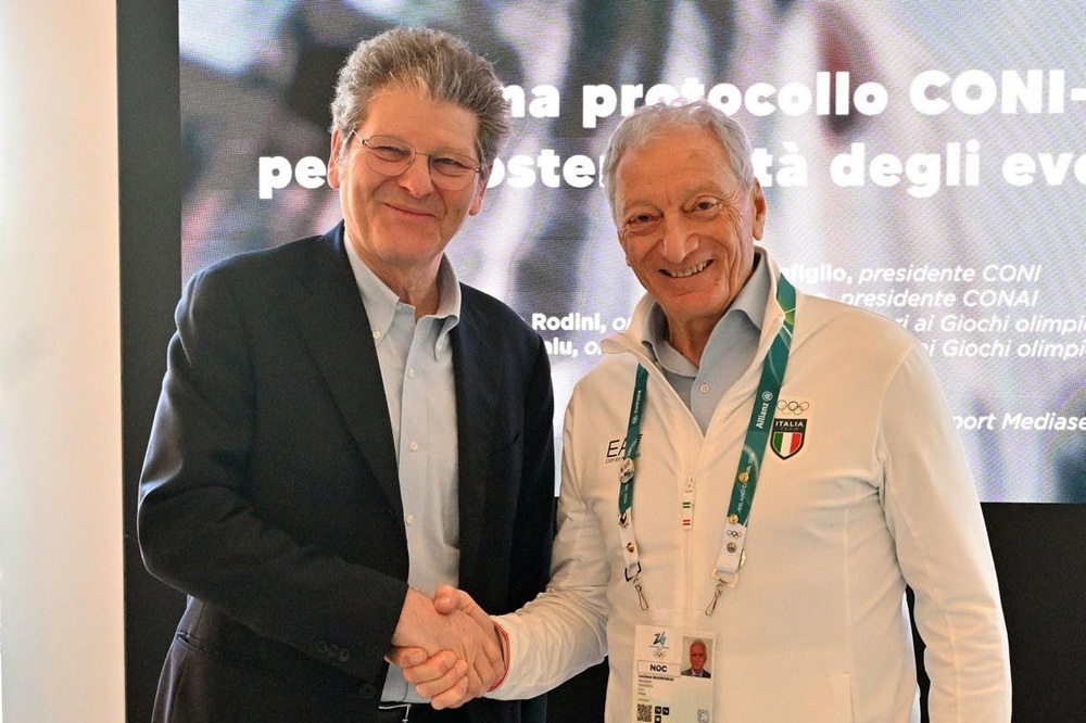 Lo sport italiano in campo per l’ambiente: firmata l’alleanza CONI-CONAI per la sostenibilità degli eventi sportivi