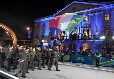 Cortina: la cerimonia di apertura