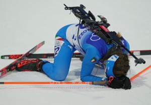 220211 Dorothea Wierer BRONZO Biathlon Sprint Ph Luca Pagliaricci PAG07331 copia