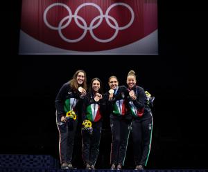Fioretto a Squadre Femminile Medaglia  Foto Bisi GMT BISI5662