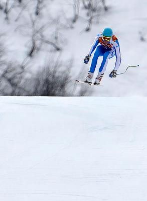Innerhofer takes silver, Italy's first medal