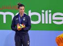 Nuoto 400 misti Sara FRANCESCHI Podio ORO foto Simone Ferraro SFA_0461 copia