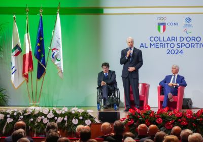Le stelle dello sport al Parco della Musica, consegnati i Collari d'Oro 2024